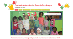 Desktop Screenshot of leparadisdesanges.com