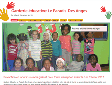 Tablet Screenshot of leparadisdesanges.com